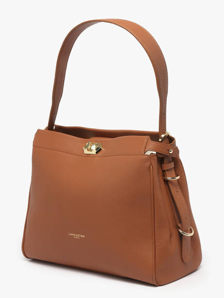 Schoudertas Mademoiselle Romy Leder Lancaster Bruin mademoiselle romy 106 ander zicht 2